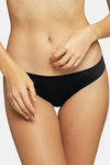 Yamamay Medium Rise Three-Fourth Coverage Bikini Panty - Black — thumbnail 3