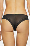 Yamamay Medium Rise Three-Fourth Coverage Bikini Panty - Black — thumbnail 2