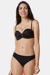 Yamamay Low Rise Three-Fourth Coverage Bikini Panty - Black — thumbnail 3