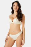 Yamamay Low Rise Zero Coverage Thong - Cream — thumbnail 3