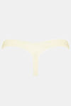 Yamamay Low Rise Zero Coverage Thong - Cream — thumbnail 5