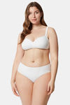 Yamamay High Rise Full Coverage Hipster Panty - White — thumbnail 3