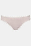 Yamamay Medium Rise Three-Fourth Coverage Bikini Panty - Light Mauve — thumbnail 4