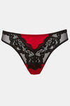 Yamamay Medium Rise Three-Fourth Coverage Bikini Panty - Black — thumbnail 4