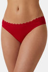 Yamamay Low Rise Three-Fourth Coverage Hipster Panty - Red — thumbnail 1