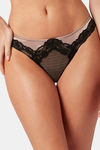 Yamamay Medium Rise Three-Fourth Coverage Bikini Panty - Black — thumbnail 2
