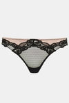 Yamamay Medium Rise Three-Fourth Coverage Bikini Panty - Black — thumbnail 4