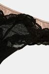 Yamamay Medium Rise Three-Fourth Coverage Bikini Panty - Black — thumbnail 5