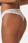 Yamamay Medium Rise Three-Fourth Coverage Bikini Panty - Powder Pink — thumbnail 2