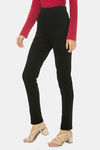Unmade Hugged High Rise Skin Fit Pants - Black — thumbnail 2