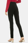 Unmade Hugged High Rise Skin Fit Pants - Black — thumbnail 3