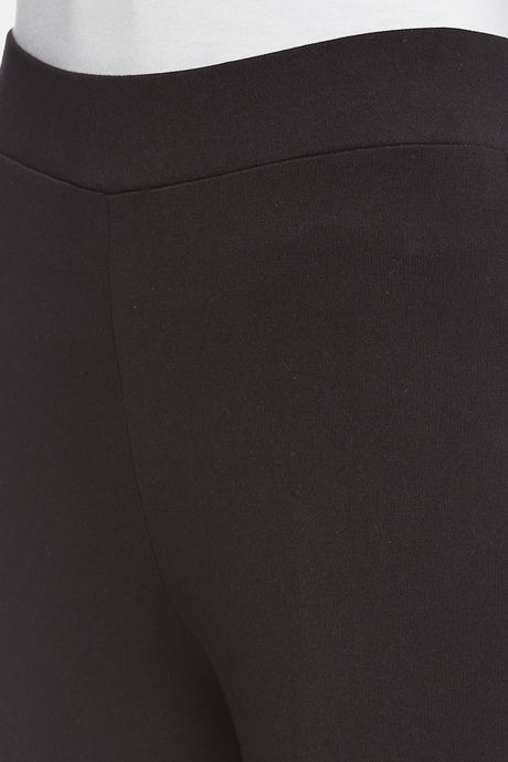 Unmade Easy Movement High Rise Straight Fit Pants - Black — image 5