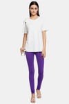 Unmade Hugged Mid Rise Leggings - Purple — thumbnail 4