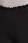 Unmade Easy Movement Mid Rise Straight Fit Pants - Black — thumbnail 6