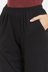 Unmade Cotton Elastane Lounge Pants - Black — thumbnail 6