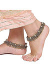 YouBella Gold Plated Copper Strand Stylish Party Wear Anklets for Women and Girls — thumbnail 1