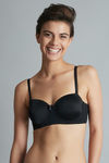 Zivame Padded Wired 3/4th Coverage Strapless Bra-Black — thumbnail 4