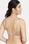 Zivame Soft n Sheen Padded Non Wired 3/4Th Coverage T-Shirt Bra - Roebuck Nude — thumbnail 3
