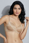Zivame Soft n Sheen Padded Non Wired 3/4Th Coverage T-Shirt Bra - Roebuck — thumbnail 1