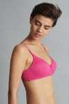 Zivame Glitter Straps Padded Non Wired 3/4th Coverage T-Shirt Bra-Fandango Pink — thumbnail 2
