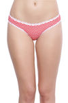  Zivame Premium Cotton Low Rise Hipster Brief- Pink Chevron (Pack 2) — thumbnail 3