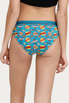 Zivame Mid Rise Bikini Panty (Pack Of 2)- Multicolor — thumbnail 3