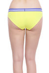  Zivame Premium Cotton Low Rise Hipster Brief- Grey Yellow Stripe(Pack 3) — thumbnail 2