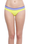  Zivame Premium Cotton Low Rise Hipster Brief- Grey Yellow Stripe(Pack 3) — thumbnail 3