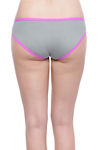  Zivame Premium Cotton Low Rise Hipster Brief- Grey Yellow Stripe(Pack 3) — thumbnail 5