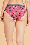 Zivame  Cotton Print n Solid Hipster Panty (Pack of 3)- Multicolor — thumbnail 3
