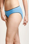 Zivame Medium Rise Hipster Panty (Pack Of 3)- Multicolor — thumbnail 3