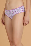 Zivame  Cotton Medium Rise Hipster Panty (Pack Of 3)- Multicolor — thumbnail 4