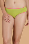 Zivame  Cotton Medium Rise Hipster Panty (Pack Of 3)- Multicolor — thumbnail 7