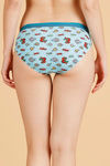 Zivame   Cotton Print n Solid Bikini Panty (Pack of 3)- Multicolor — thumbnail 3