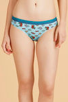 Zivame   Cotton Print n Solid Bikini Panty (Pack of 3)- Multicolor — thumbnail 4