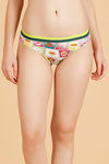 Zivame   Cotton Print n Solid Bikini Panty (Pack of 3)- Multicolor — thumbnail 5
