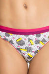 Zivame 3/4Th Coverage Bikini Panty (Pack Of 3)- Multicolor — thumbnail 16