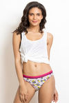 Zivame 3/4Th Coverage Bikini Panty (Pack Of 3)- Multicolor — thumbnail 5