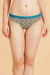 Zivame  Cotton Print n Solid Bikini Panty (Pack of 3)- Multicolor — thumbnail 4
