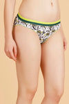 Zivame  Cotton Print n Solid Bikini Panty (Pack of 3)- Multicolor — thumbnail 6