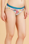 Zivame  Cotton Print n Solid Bikini Panty (Pack of 3)- Multicolor — thumbnail 2