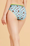 Zivame  Cotton Print n Solid Bikini Panty (Pack of 3)- Multicolor — thumbnail 6