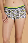 Zivame  Cotton Boyshort Panty (Pack Of 3)- Multicolor — thumbnail 2