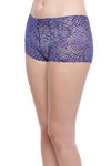 Zivame Super Soft Lace Kissed Boy-Short Brief-Multi Print — thumbnail 2