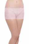 Zivame Super Soft Lace Kissed Boyshort Panty- Baby Pink — thumbnail 3