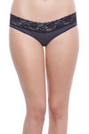 Zivame Super Soft Lace Kissed Hipster Brief-Navy Blue Dot — thumbnail 4