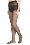 Zivame Seamless Sheer Full Length PantyHose- Black — thumbnail 3