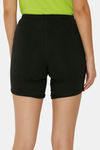 Zalza Teens Organic Cotton Skin Fit Super Soft Outdoor Shorts - Black — thumbnail 3