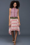 Zivame Pastel Stripes skirt- Pink N Multicolour — thumbnail 2