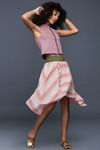 Zivame Pastel Stripes skirt- Pink N Multicolour — thumbnail 5